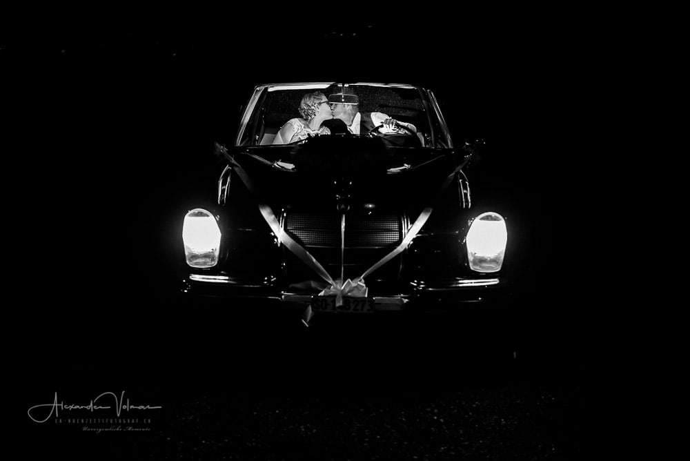 Mercedes Fotoshooting auf Blüemlismatt Blitz