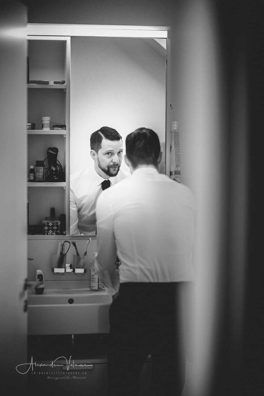 Getting Ready im Badezimmer