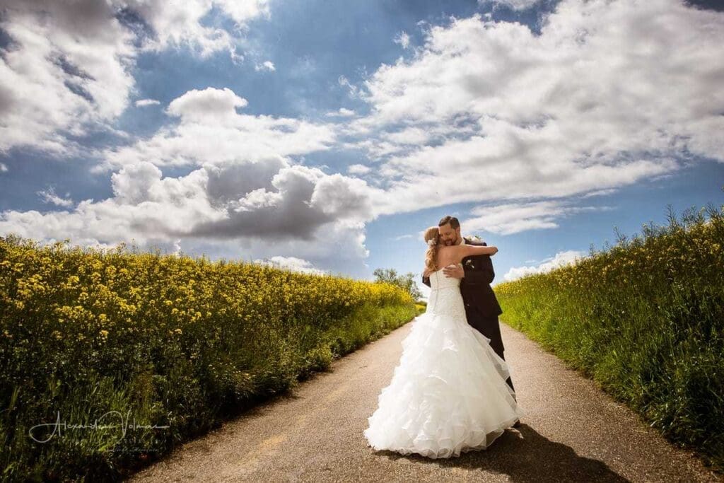 Fotoshooting Rapsfeld Hochzeitsfotograf