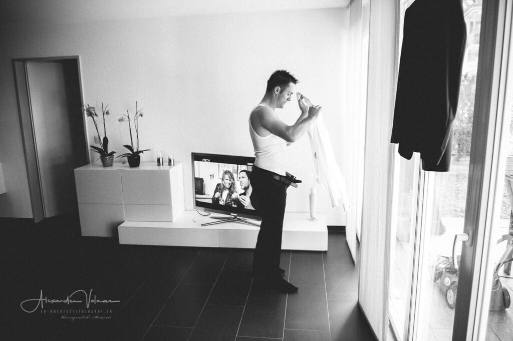 Getting Ready Bräutigam
